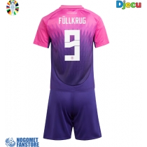 Njemačka Niclas Fullkrug #9 Gostujuci Dres za djecu EP 2024 Kratak Rukav (+ Kratke hlače)